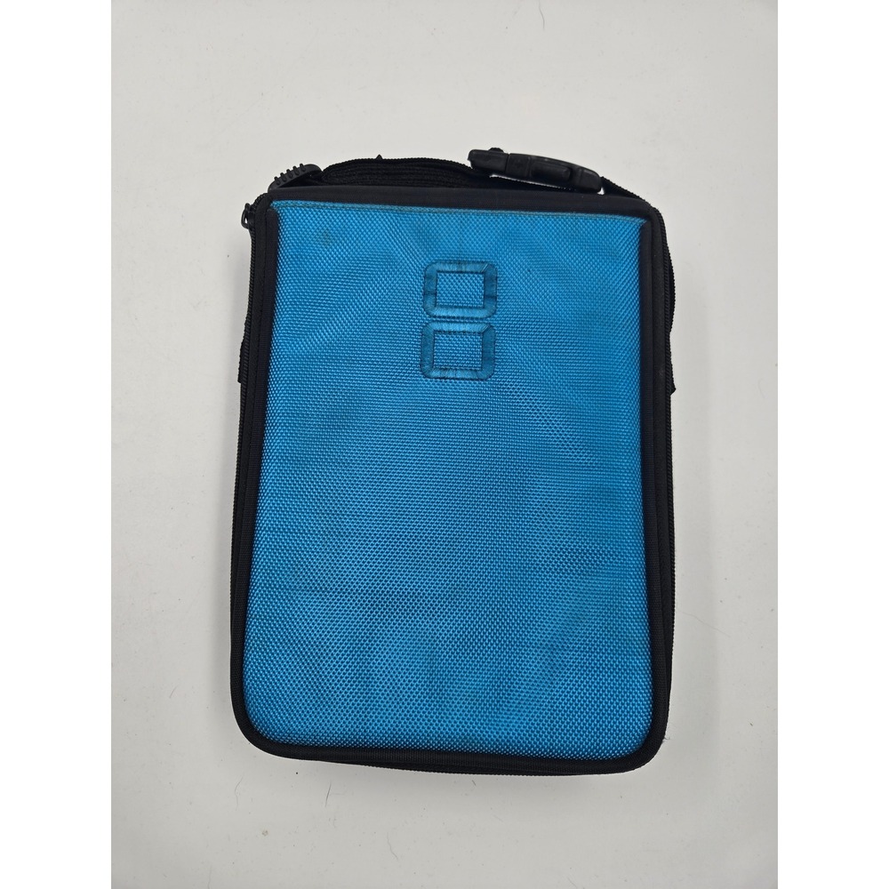 Nintendo DS Blue Travel Carrying Case RDS Industries Padded Storage Bag Strap